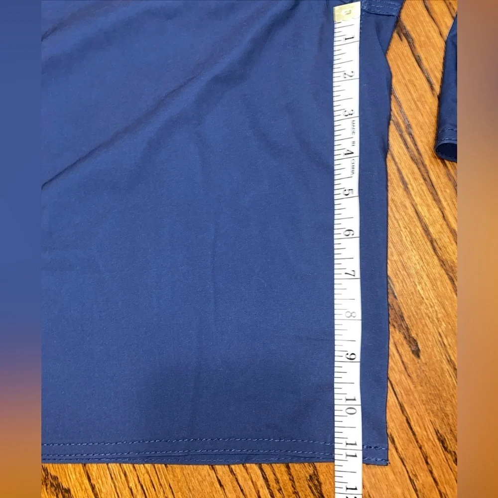 Blue Fin Sailfish 4-Way Board Shorts Pocket Waist Tie USA Blue Men’s 36 NWT